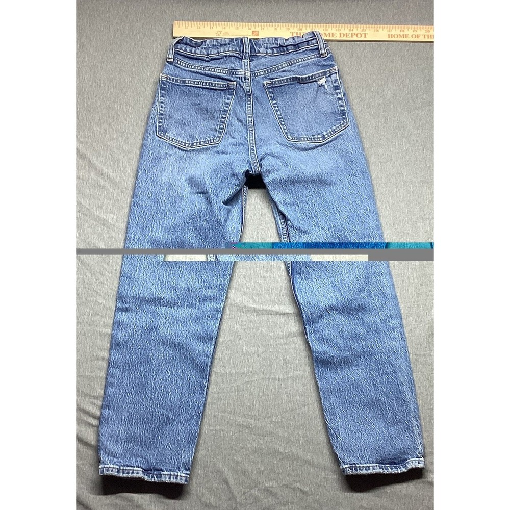 Gap Cheeky Straight Old School High Rise Women Size 0/25P Denim Jeans - Picture 9 of 14